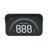 M8 Car HUD Head Up Display OBD2 Overspeed Warning Auto Electronic Water Temperature LED Digital Projector Windshield