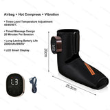 Cordless Foot Ankle Massager Airbag Kneading Foot Massage Compression Warm Feet Relaxblood Circulation Vibration Feet Massage