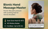 Bionic Neck Shoulder Massager N7 Kneading Massager Shawl 3-Level Modes Neck Cervical Waist Leg Body Muscles Massage Pillow
