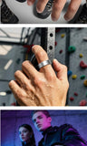 For  Smart Ring Men Women Bluetooth Monitor Blood HeartRate Blood Oxygen Monitor Smartring MultiSport 5ATM Waterproof