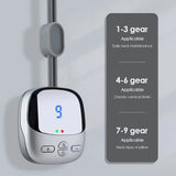 Smart TENS+EMS Electric Neck Massager with Micro-Current Portable Hot Compress for Cervical Spine Shoulder And Neck Pain Relief