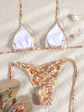 ZRTAK Two Piece Suit Bikinis 2026 Women Swimsuit Push Up Bathing Suit Sexy Bikinis Sets Swimwear Print Beachwear Solid Biquinis