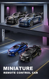 1/64 Scale Drift RC Car 2.4G Desktop Mini Racing Model with ESP 4WD Remote Control Vehicle Toy For Adults Kids Ideal Gift