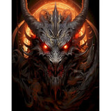 GATYZTORY Diy Paint By Numbers For Adults Beginners Wolf Animals Acrylic Painting By Number Kits Home Decoration Frameless