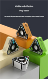 V2 Portable TWS Bluetooth Speaker Audio Desktop Subwoofer Mini Wireless Portable Speaker HiFi Music Stereo Outdoor Loudspeaker