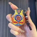 Lucky Bag Fun Welfare Design Double Fish Windproof Lighter Inflatable Blue Flame Giant Discount Butane Lighter