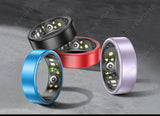 Smart Ring Women Men Heart Rate Blood Oxygen Sleep Health Monitor Camera Control IP68 Waterproof Fashion Sport Ring Holiday Gift