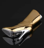 Mini Fashion Women's Bag Inflatable Lighter Open Flame Butane Gas Metal Lighter Women's Gift Cigarette Accessories