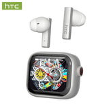 Wireless Bluetooth Headset HTC AI Translator Headphones Low Latency 30-Hour Battery Life Clear Sound Full HD LCD Screen for Musi