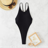Sexy Extreme Mini Micro String Women Swimwear One Piece Swimsuit Female Cross Backless Monokini High Cut Bathing Suit Swim Lady