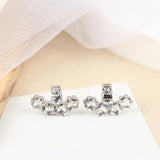 【1Pair Butterfly Rhinestone Decor For Clip On Earbuds Open Ear Accessories Removeable DIY Earphone Decoration】