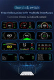 With Navigation GPS OBD2 Speedometer C3 HUD Car Electronic Auto Projector HUD Protable Head Up Display Car Accessories