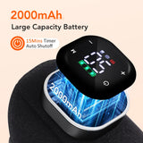 Electric foot and hand massager can vibrate and heat the ankles and ankles, and the bracket joints are portable, which can relax