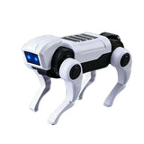 DIY Assembly RC Robot Dog Toy Remote Control Mechanical Robot Kit Science Teaching Model Electric Set Gift For Kids