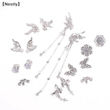 1Pairs Headphone Diameter Buckle Zircon Decorative Headphone Decoration Clip Removable Easy To Install Earbud Accessories