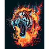 GATYZTORY Diy Paint By Numbers For Adults Beginners Wolf Animals Acrylic Painting By Number Kits Home Decoration Frameless