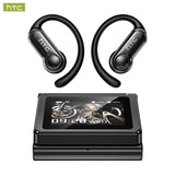 HTC NE80 TWS Wireless Bluetooth Earbuds HiFi Stereo Earphone HD Touch LCD Display Long Battery Life for Travel Business