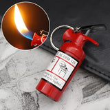 Metal Mini Pendant Lighter Outdoor Cigar Butane Unique Keychain Inflatable Lighter Personalized Smoking Gift