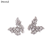 1Pairs Headphone Diameter Buckle Zircon Decorative Headphone Decoration Clip Removable Easy To Install Earbud Accessories