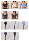 2PCS Yoga Suit Women's Tracksuits Sports Outfits Gym Fitness Set Workout Clothes Female Sports Bra Athletic Wear Yoga Clothing