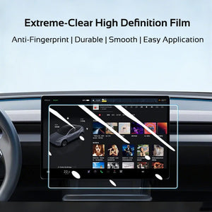 for Tesla Model 3 Highland 2024-2026 Y Juniper HD Tempered Glass Film Screen Protector Navigation Protective Cover Accessories