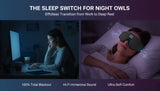 Sleep Headphones, 3D Sleep Mask Bluetooth Wireless Music Eye Mask, Sleeping Headphones For Side Sleepers Sleep Mask With