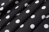 Elegant Off-Shoulder Polka Dot Mini Dress Women's Sleeveless Backless High Waist Y2K Summer Fashion Club Party Gown