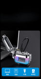 Waterproof Lighter Double Arc Mini Electronic Windproof Lighter Electric Transparent USB Rechargeable Lighters Outdoor Camping