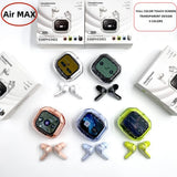 Wireless Bluetooth-compatible Earphones Intelligent Touch Color LCD Screen TWS Earbuds HIFI Noise Reduction Stereo Earphones