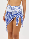 Zrtak Push Up Blue Swimsuit Sexy Swimwear Women Bandeau Beachwear High Waist Bathing Suits Sexy Bodysuit Backless Swimsuits