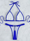 Extreme Mini Micro G String Bikini Leopard Diamond Bikini Women Swimsuit Female Swimwear Two Pieces Bikini Set Bathing Suit Swim