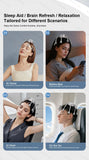 Cordless Electric Scalp Massager,360 Degree Head Massager with 8 Finger Tips, Deep Relaxing and Stress Relief Head Massager