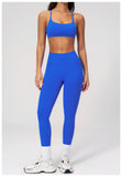 2PCS Yoga Suit Women Tracksuit Sports Bra High Waist Leggings Outfit Gym Set Fitness Athletic Wear Workout Clothes Sportswear