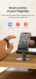 Smart Ring Display Screen and Touch, Wireless Charging,Smart Control,Health Manager,5ATM Waterproof For Men Women New Rings