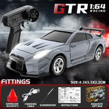 Mini 1/64 4WD RC Drift Car High Speed Remote Control Off-Road Racing Vehicle Desktop Pocket Drifting Car Toys Children Boy Gifts