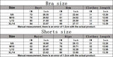 2PCS Yoga Shorts Set Women Tracksuits Gym Clothes Fitness Sports Suit Female Shockproof Bra High Waist Shorts Set Sportswear