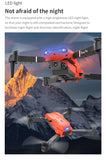 E99 PRO Drone with Flash Professional HD Dual Camera WIFI Obstacle Avoidance RC Helicopters Aerial Photography Quadcopter