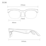 Lenovo 150 languages Smart Translation Bluetooth Sunglasses TF Card Supported Outdoor Wireless Stereo Glasses For Travel Sports