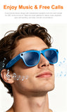 Lenovo Smart AI Glasses 800W HD 8K Shooting Camera Photo Video Voice Call Translation Waterproof Bluetooth AI Motorcycle Glasses