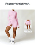 New Running Elasticity Yoga Jacket Zipper Slimming Top Coat Women's Sports Jacket Gym Workout Sports Long Sleeves Women Tights