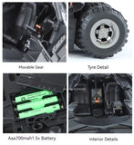 Large Scale 1:18 Batmobile Car Model Toy The Dark Knight Trilogy Sound Light Sliding Spray Alloy Vehicle Models Ornaments Gifts