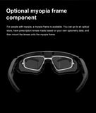 Lenovo AI Smart Glasses ChatGPT 8K Camera 2400W Anti-shake Cycling Video&Photo Sport Sunglasses DualMic 32GB Windproof Goggles