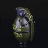 New Multifunctional Military Model Creative Windproof Lighter Metal Body Pink Flame Ashtray Butane Gas Lighter Collection Gift