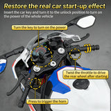 Remote start 1:6 For BMW S1000RR alloy die-casting motorcycle model sound light dynamic collection hobbies birthday Gift boys