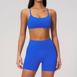 2PCS Yoga Suit Women Tracksuit Sports Bra High Waist Leggings Outfit Gym Set Fitness Athletic Wear Workout Clothes Sportswear