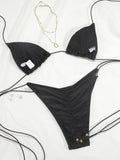 2026 Sexy Bikinis Swimsuit  Women Swimwear High Cut Bathing Suit Brazilian Biquini Sexy Bikini Sets Solid Beachwear