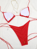 2026 Sexy Bikinis Swimsuit  Women Swimwear High Cut Bathing Suit Brazilian Biquini Sexy Bikini Sets Solid Beachwear