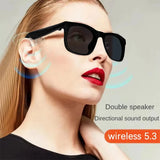 AI Smart Glasses 8K Remote Control Touch Photo Camera Recording Translator Voice Assistant Music Wireless Bluetooth Sunglasses
