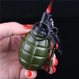 New Multifunctional Military Model Creative Windproof Lighter Metal Body Pink Flame Ashtray Butane Gas Lighter Collection Gift