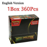 360Pcs Pokemon Trading Card GameCards Prismatic Evolutions Scarlet Violet Pokemon English Booster Battle Transaction Gifts